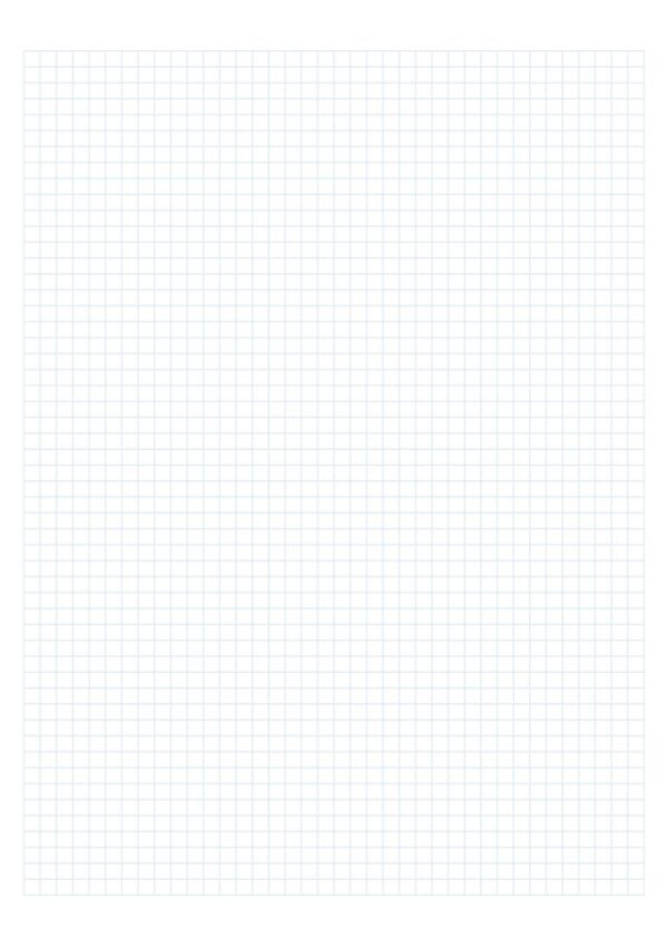 方眼紙テンプレート01「0.5mmブルー」（エクセル・Excel）